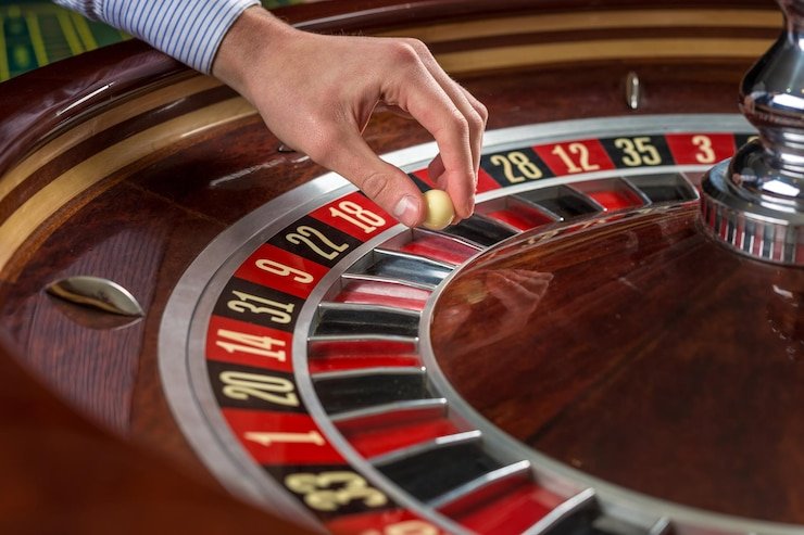 Antarmuka kontrol taruhan Quick Bet dengan slider dan tombol bertambah kurang
